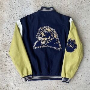 Vintage University of Pittsburgh Panthers Reversible Jeff Hamilton Jacket XL